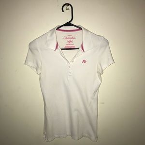 White Aeropostale collar shirt